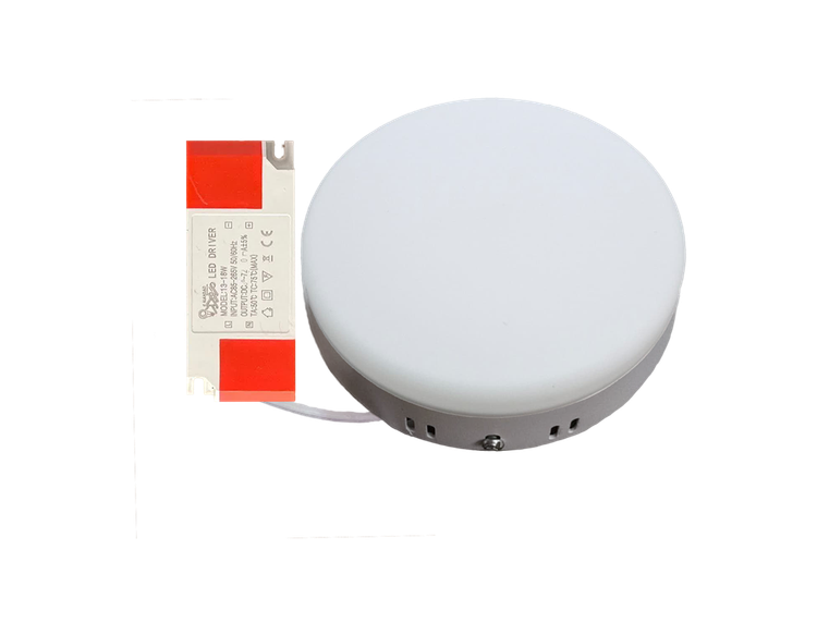 پنل روکار فول لایت گرد 18وات برند مهداد الکتریک