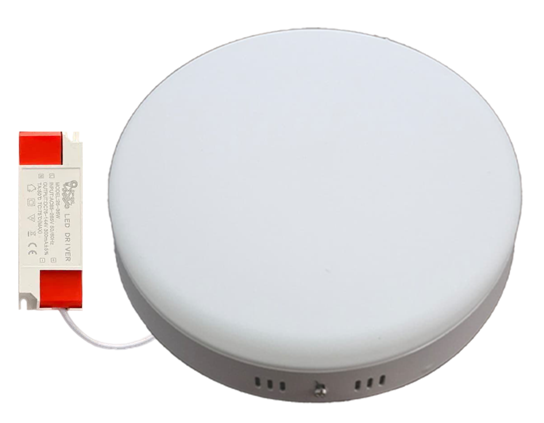 پنل روکار فول لایت گرد 36وات برند مهداد الکتریک