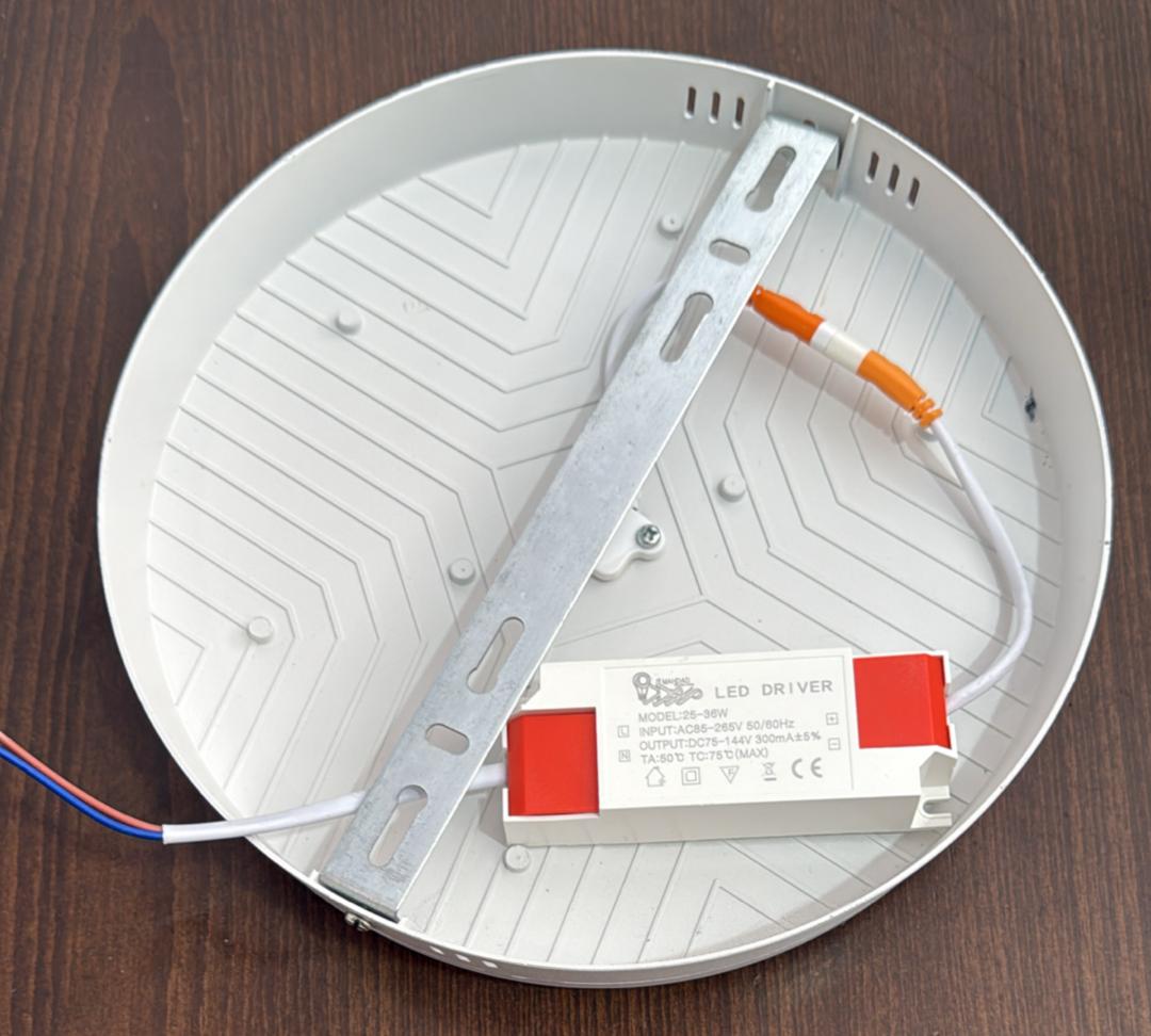 پنل روکار فول لایت گرد 36وات برند مهداد الکتریک