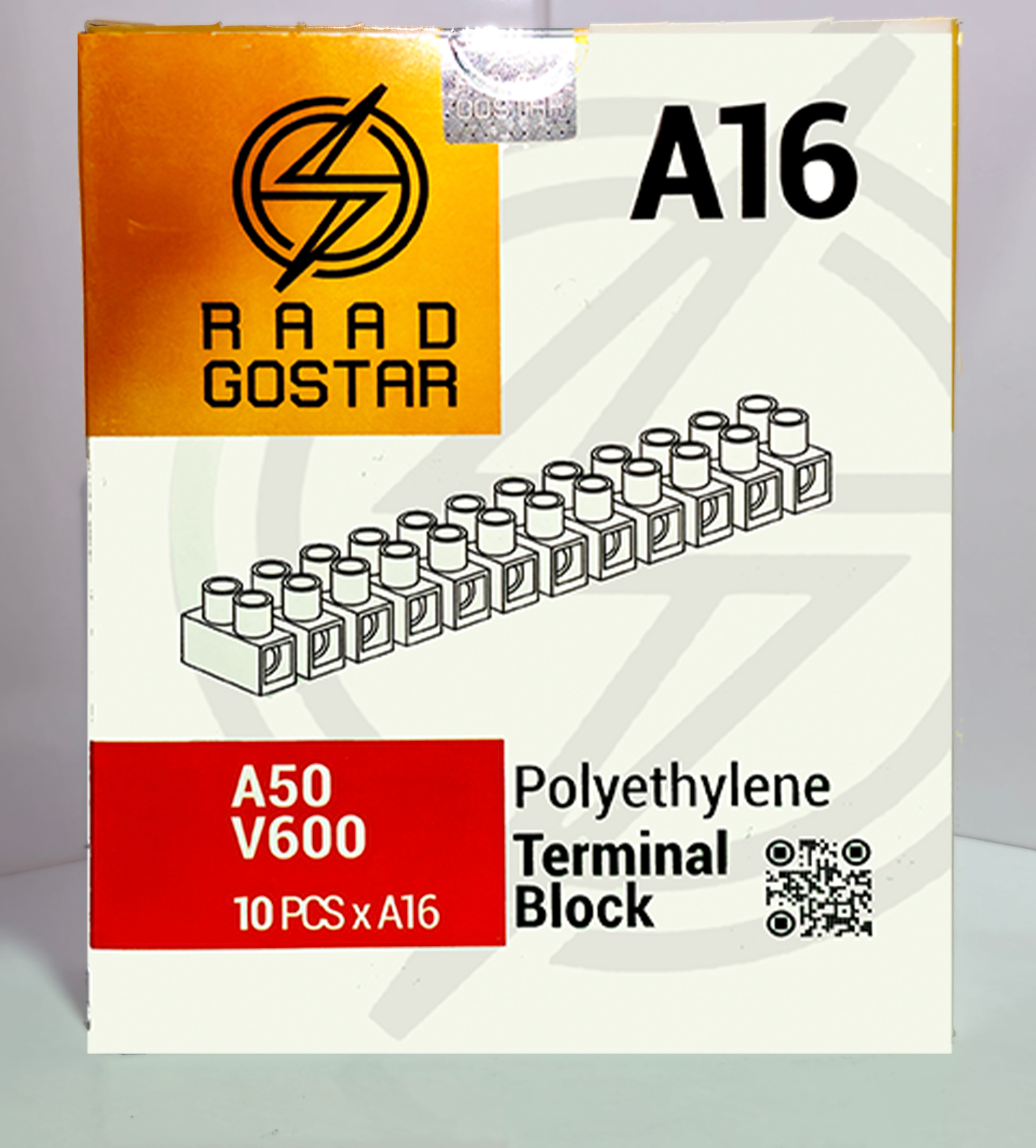 ترمینال برق 12 خانه شاخه ای رعد گستر سایز 16