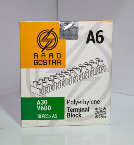 ترمینال برق 12 خانه شاخه ای رعد گستر سایز 6